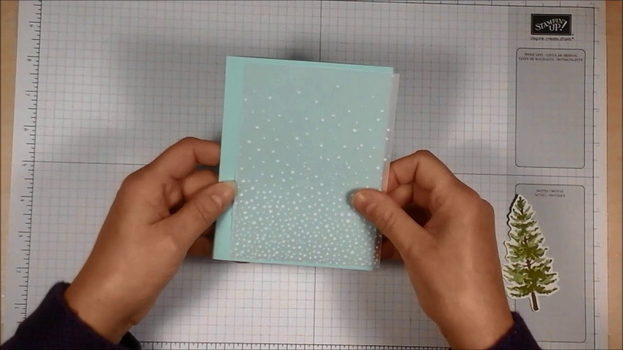 How to adhere vellum invisibly