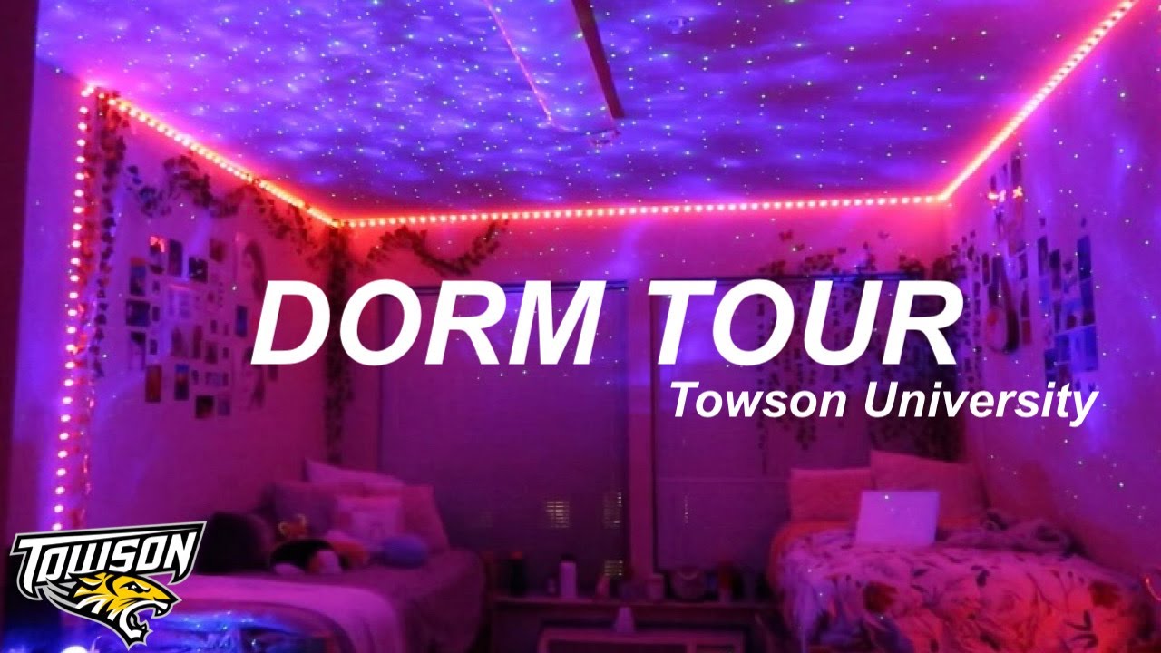 COLLEGE DORM TOUR | TOWSON UNIVERSITY | HARRIS HALL/WEST VILLAGE 1