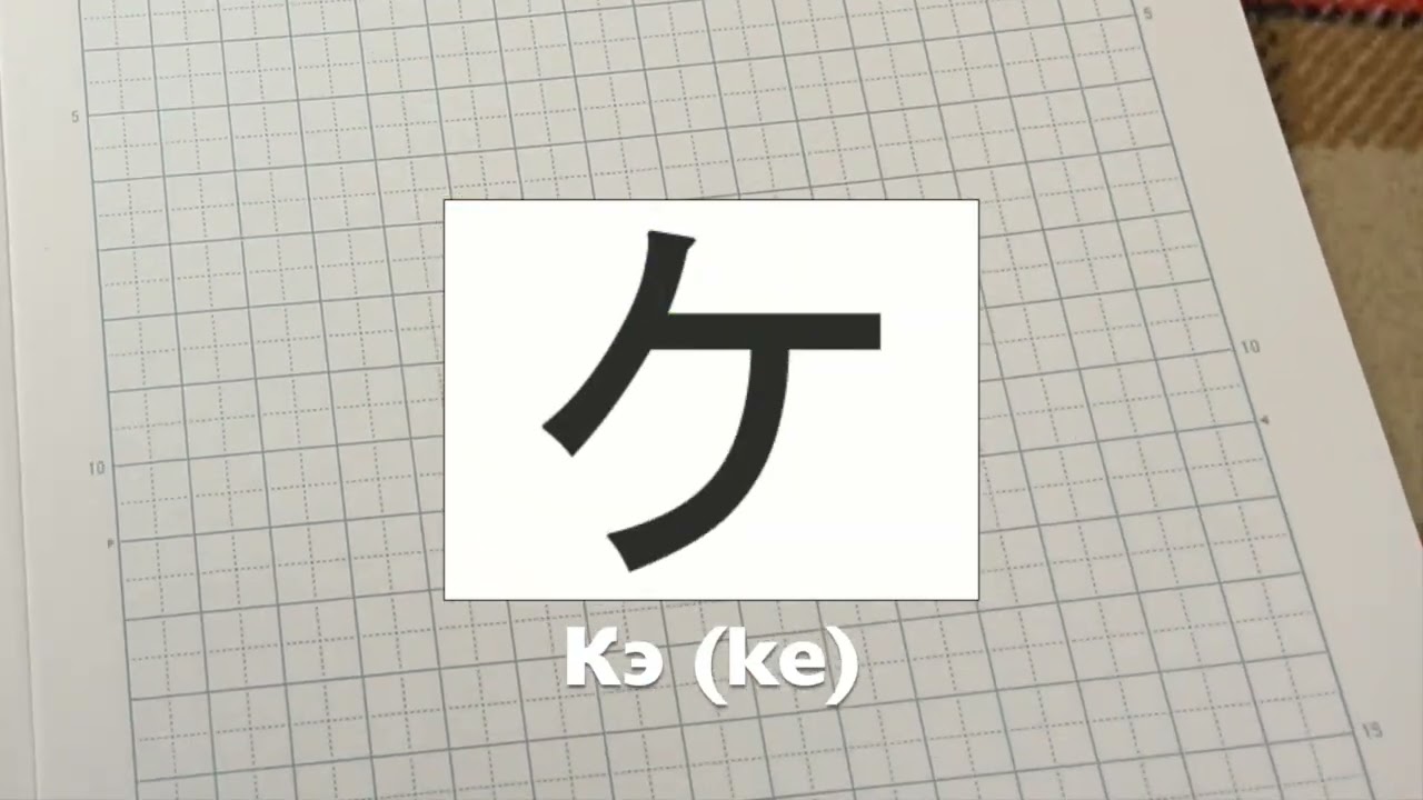 Катакана/ Изучаем Ка Ки Ку Кэ Ко (Кa Кi Кu Кe Кo)/ Пишем и запоминаем/ Японское письмо/ カ行のカタカナ練習