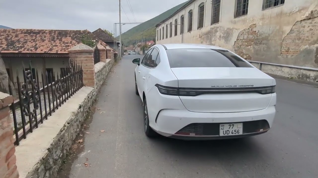 BYD DESTROYER 05 ilə Şəki şəhərinə gedib gəldim | yanacaq sərfiyyatı | Şamaxı Qəbələ Şəki turu