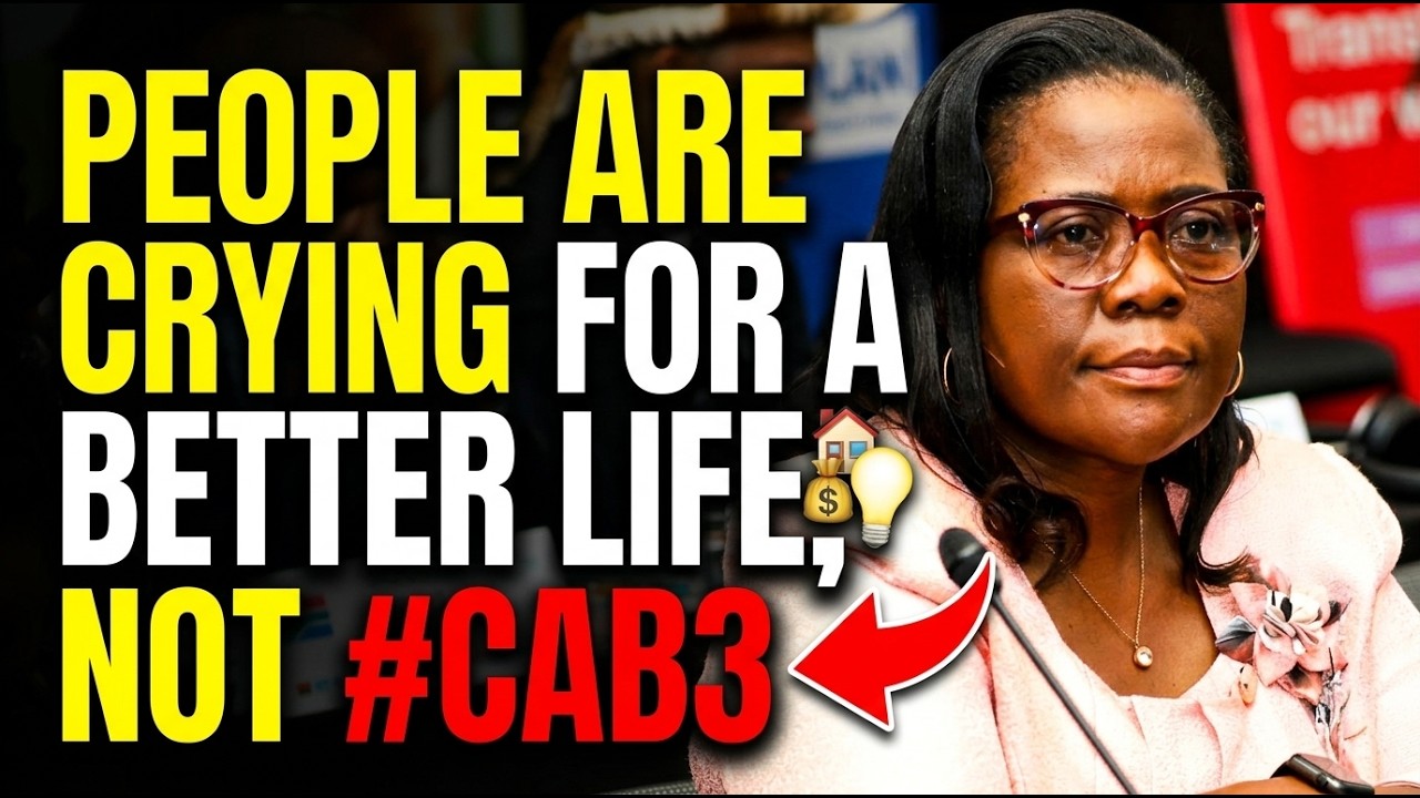 People are crying for a better life, not #CAB3