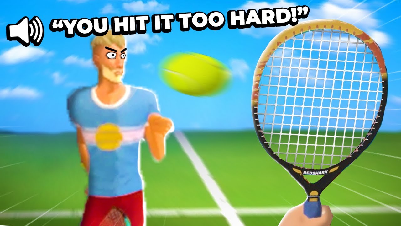 Trolling People in Tennis VR...