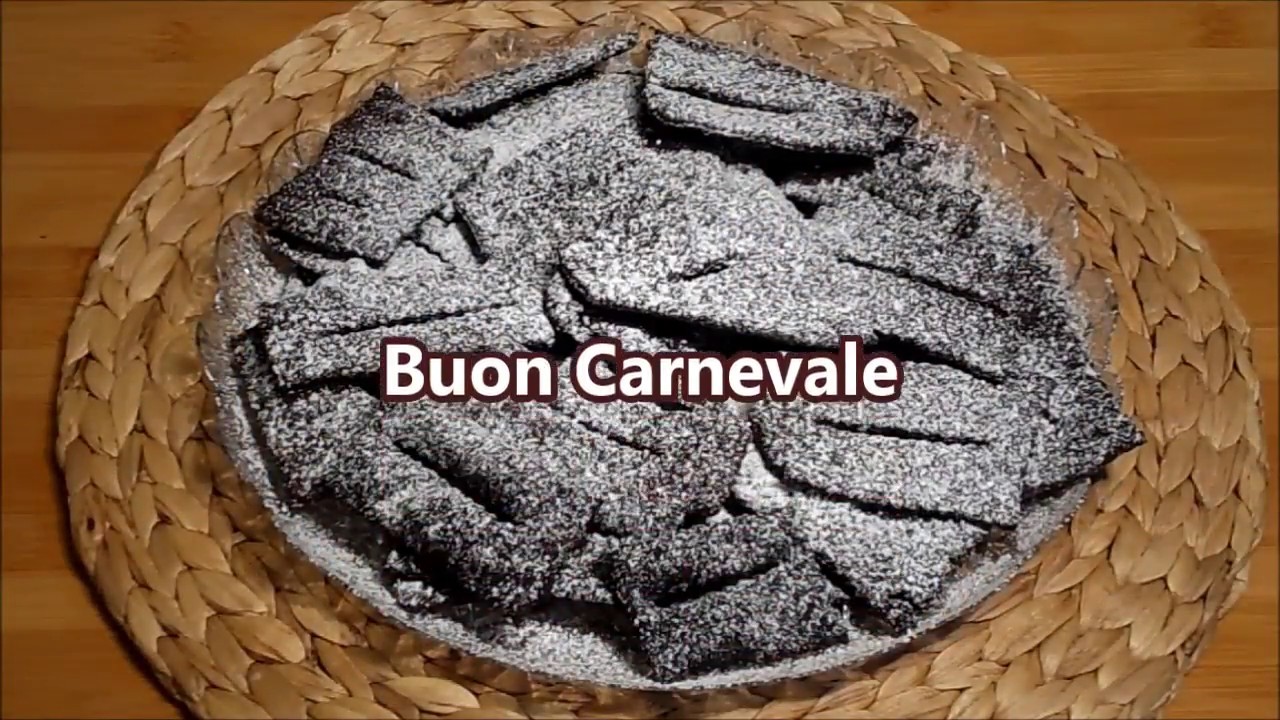 🎉 Chiacchiere di Carnevale al cioccolato 🍫 - Due Tortore In Cucina