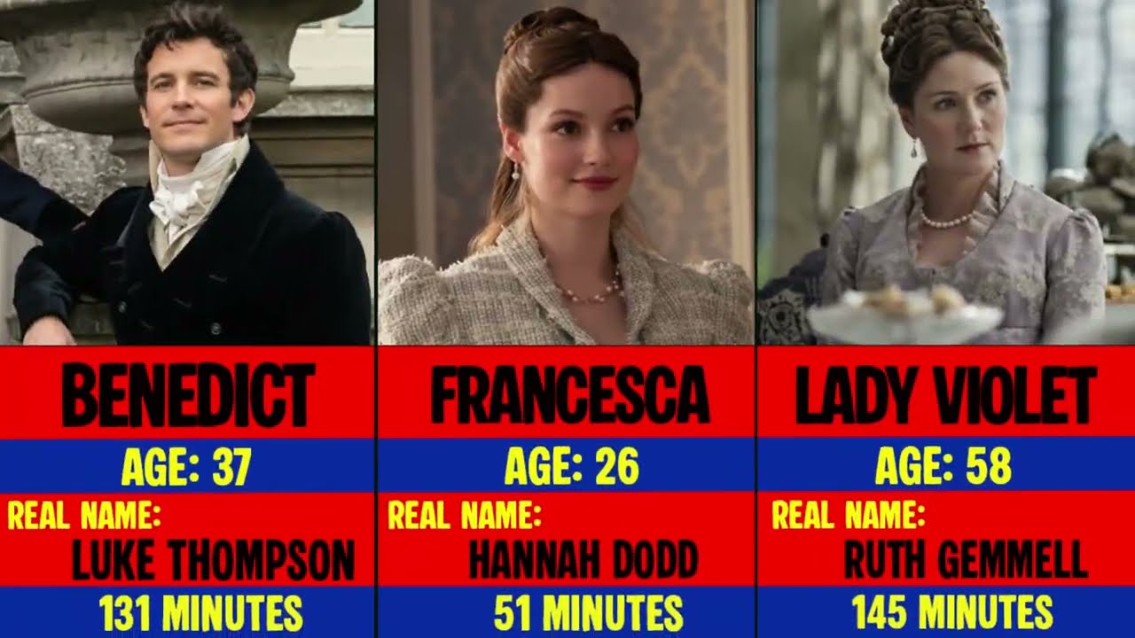 Bridgerton Characters Screen Time Revealed | Netflix Series