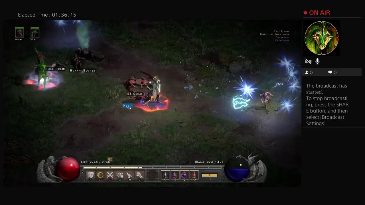 Live  diablo 2