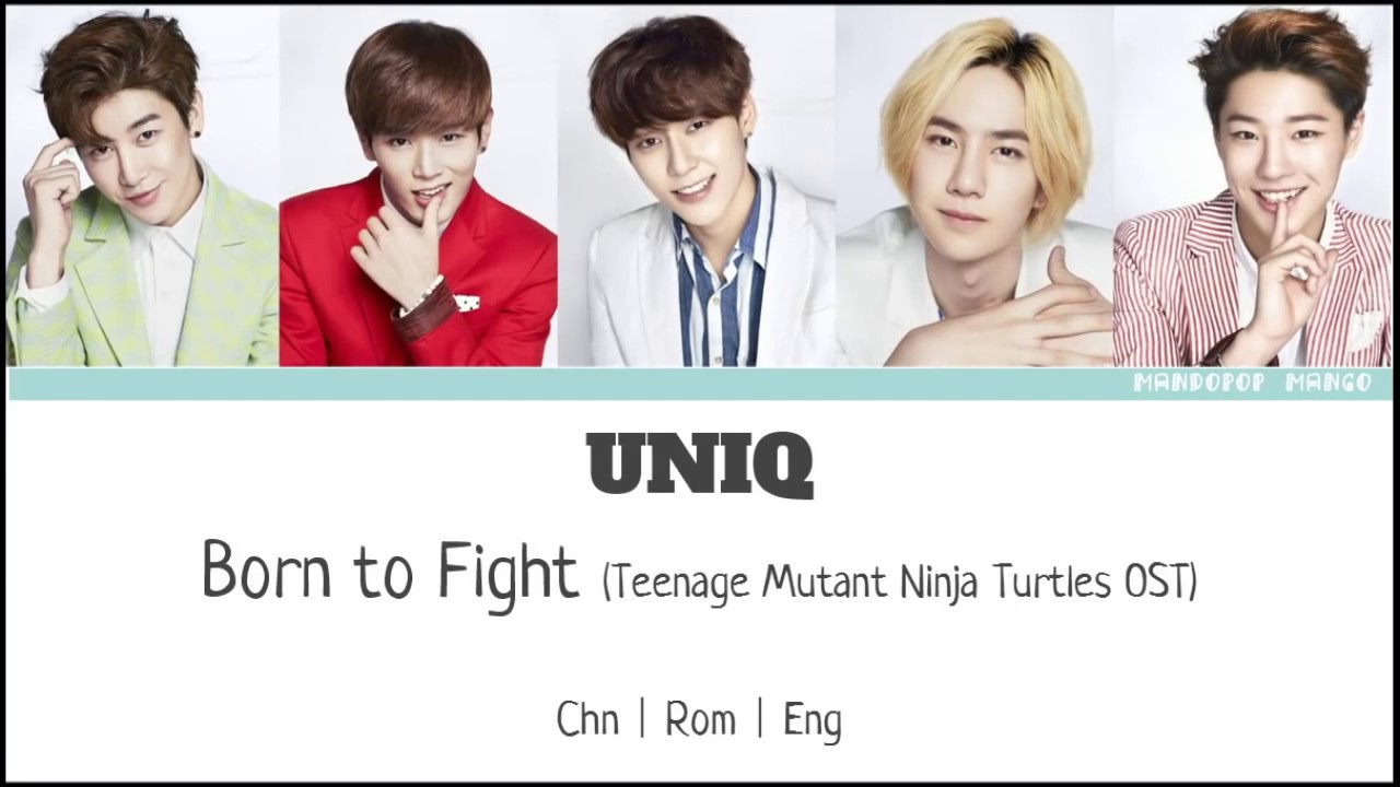 UNIQ - Born to Fight (Teenage Mutant Ninja Turtles OST) | Color Coded Lyrics