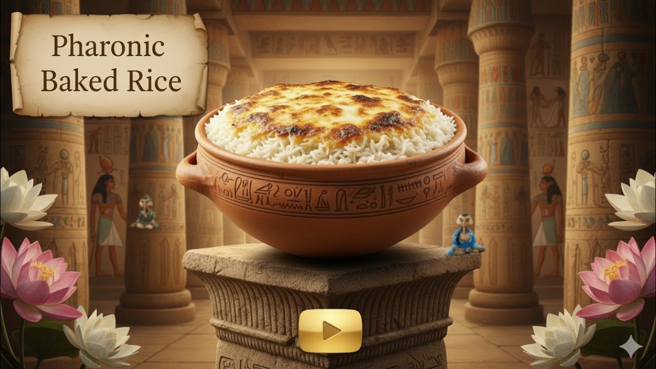 Most delicious baked rich rice Egyptian Roz Maamar الرز المعمر المصري