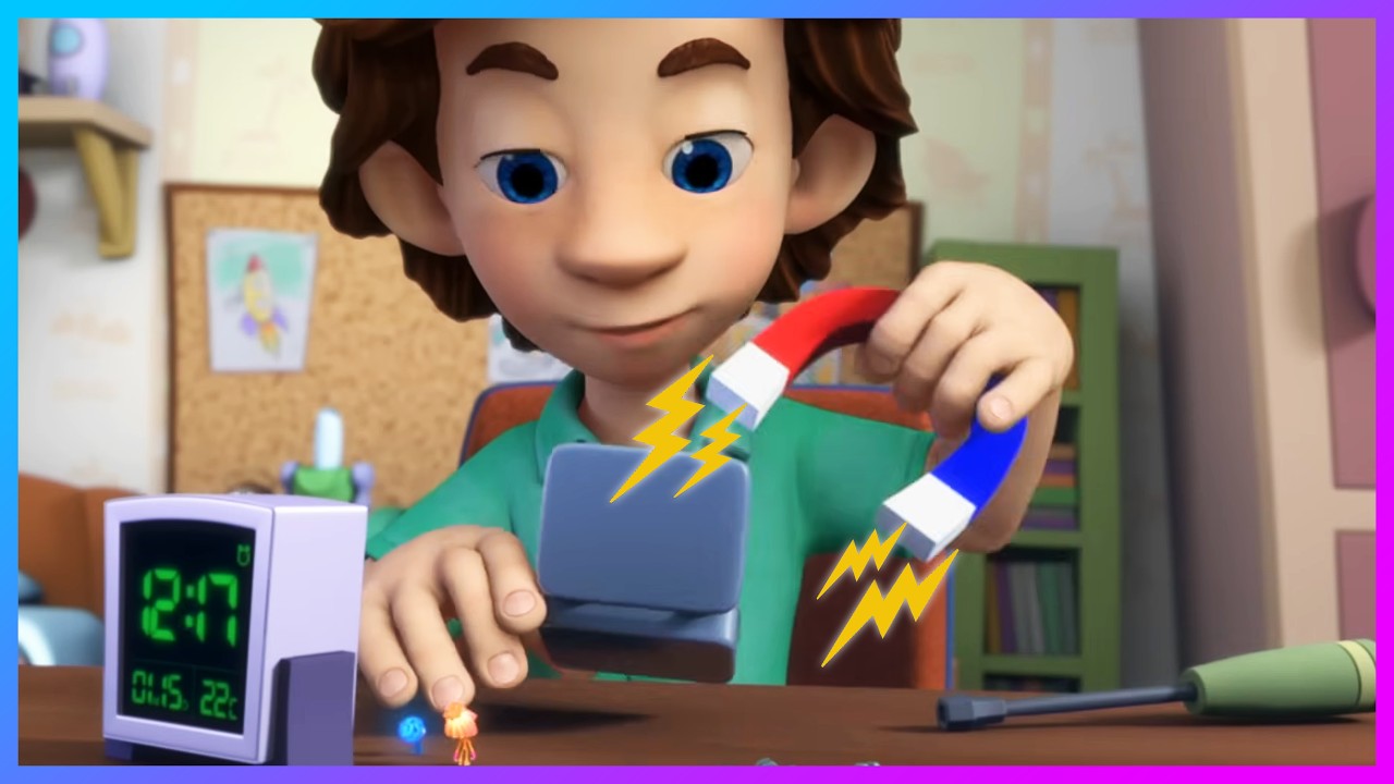 Tom Thomas Learns All About Magnets | The Fixies | Learning Made Fun