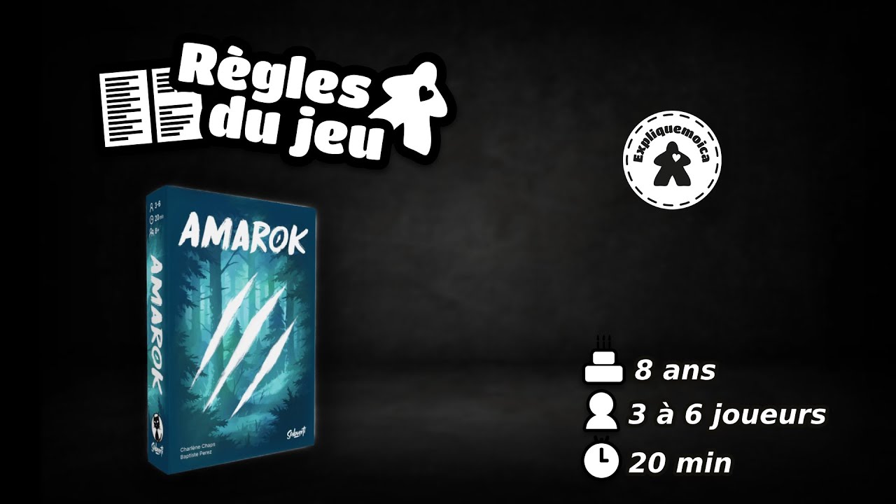 🐺 AMAROK 🔍 r&egrave;gle du jeu #subverti #expliquemoica