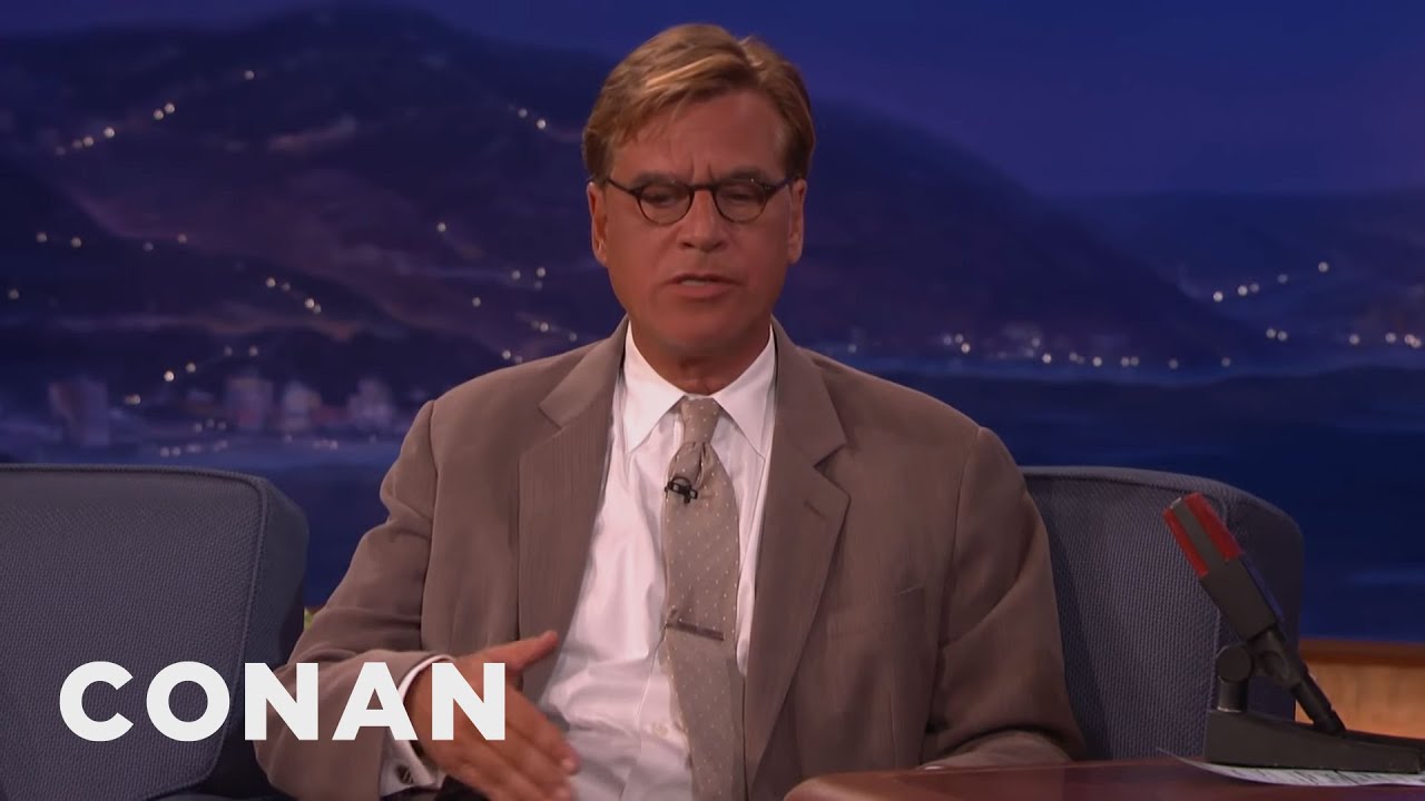 Aaron Sorkin On Steve Jobs | CONAN on TBS