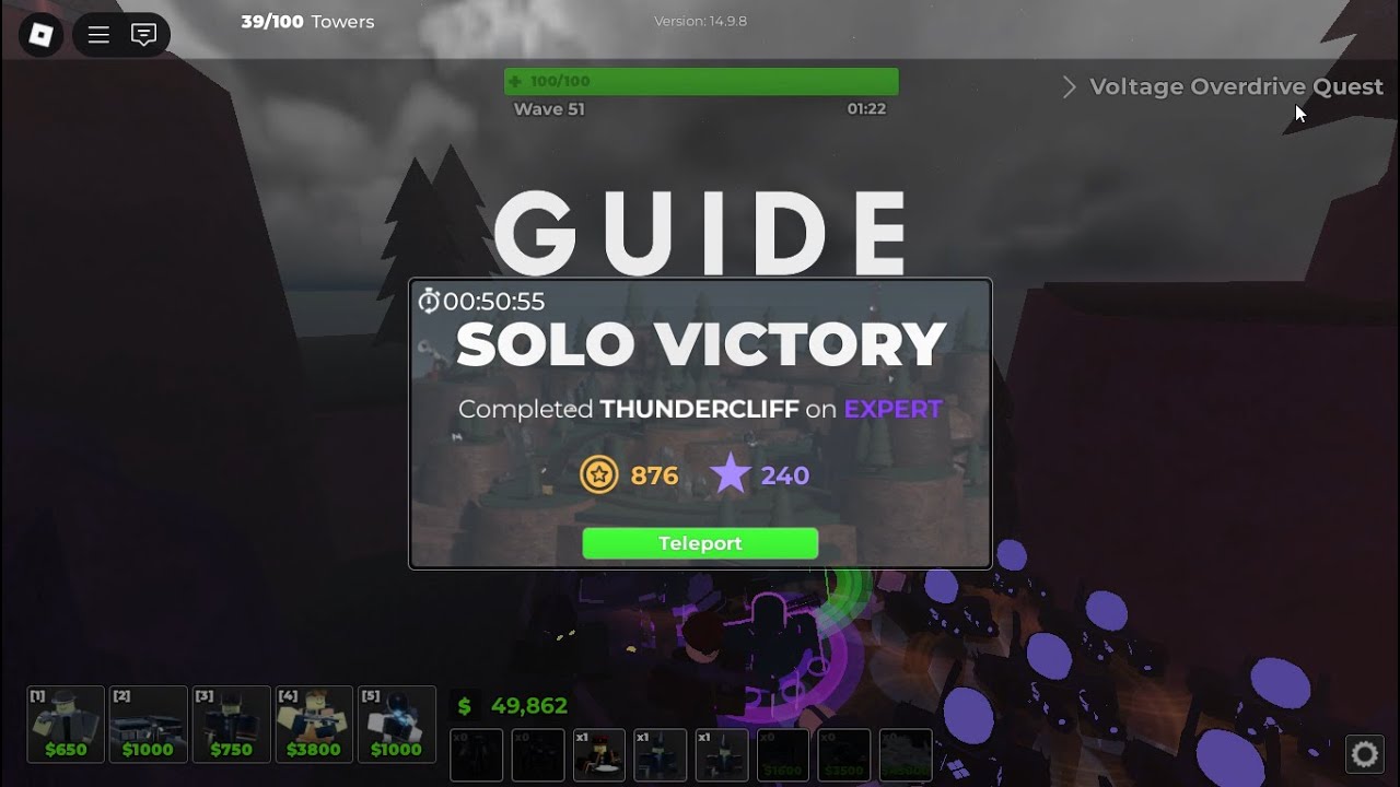 tower blitz expert solo 3 (guide)
