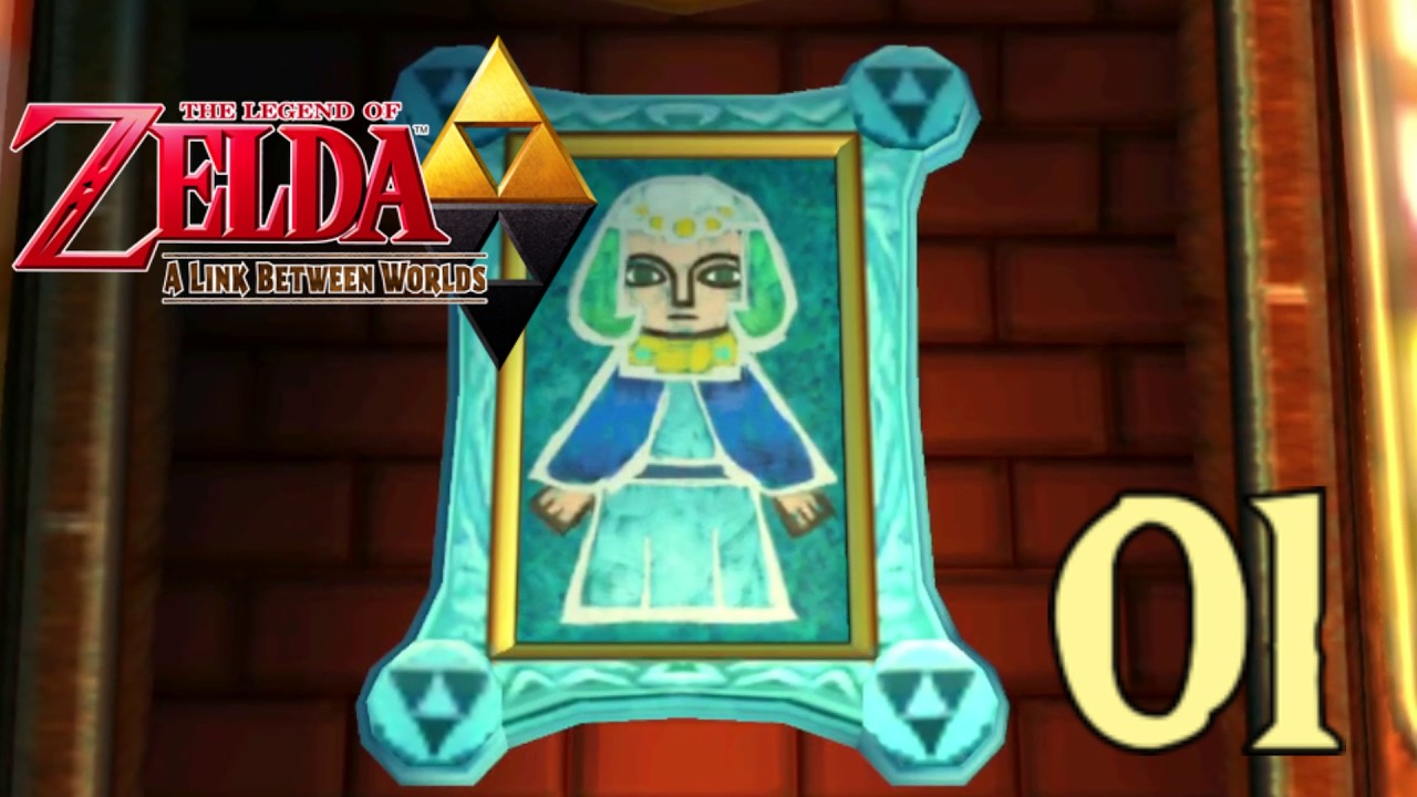 Zelda A Link Between Worlds - Partie 1 - Soeur Célès en Tableau ! - Let's Play FR Lucas