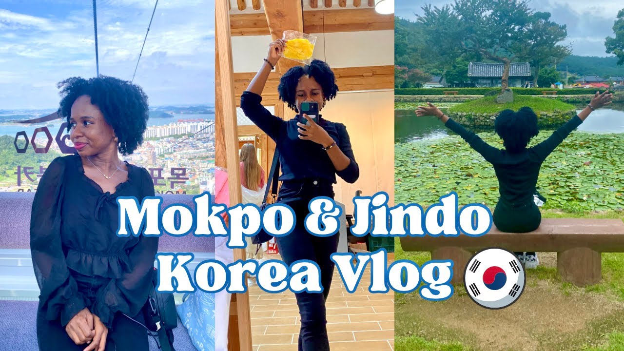 I rode the longest cable car in Korea + Korean Traditional Experiences | Black in Korea Vlog