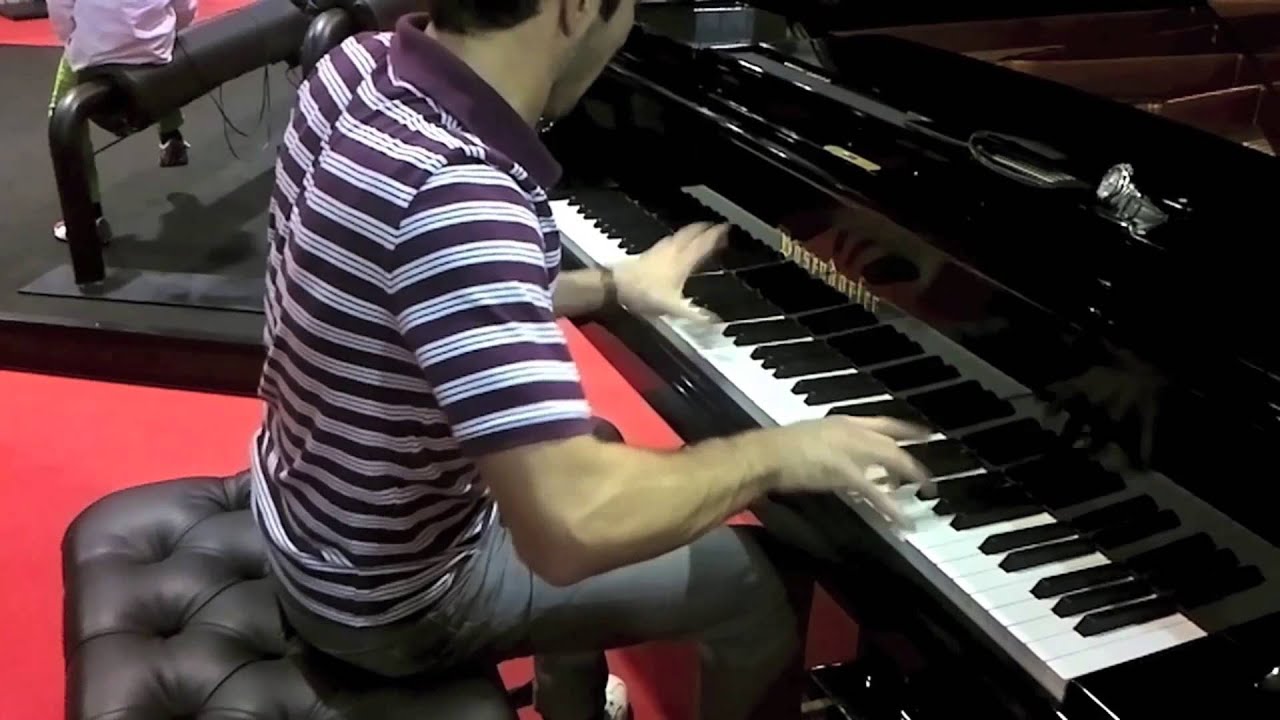 Niccolò Ronchi: rehearsing TOTENTANZ (F. Liszt) - September 2013 (Unofficial Video)