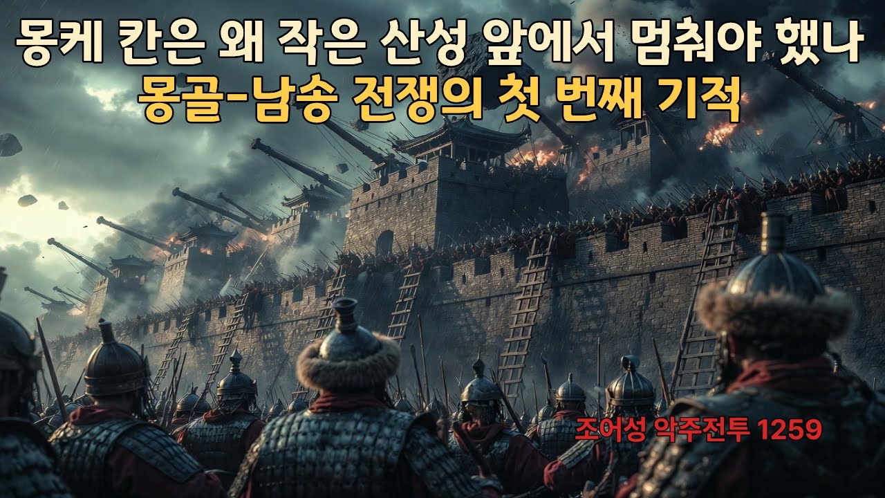 10만 대군도 무너뜨리지 못한 성, 조어성에 숨겨진 비밀