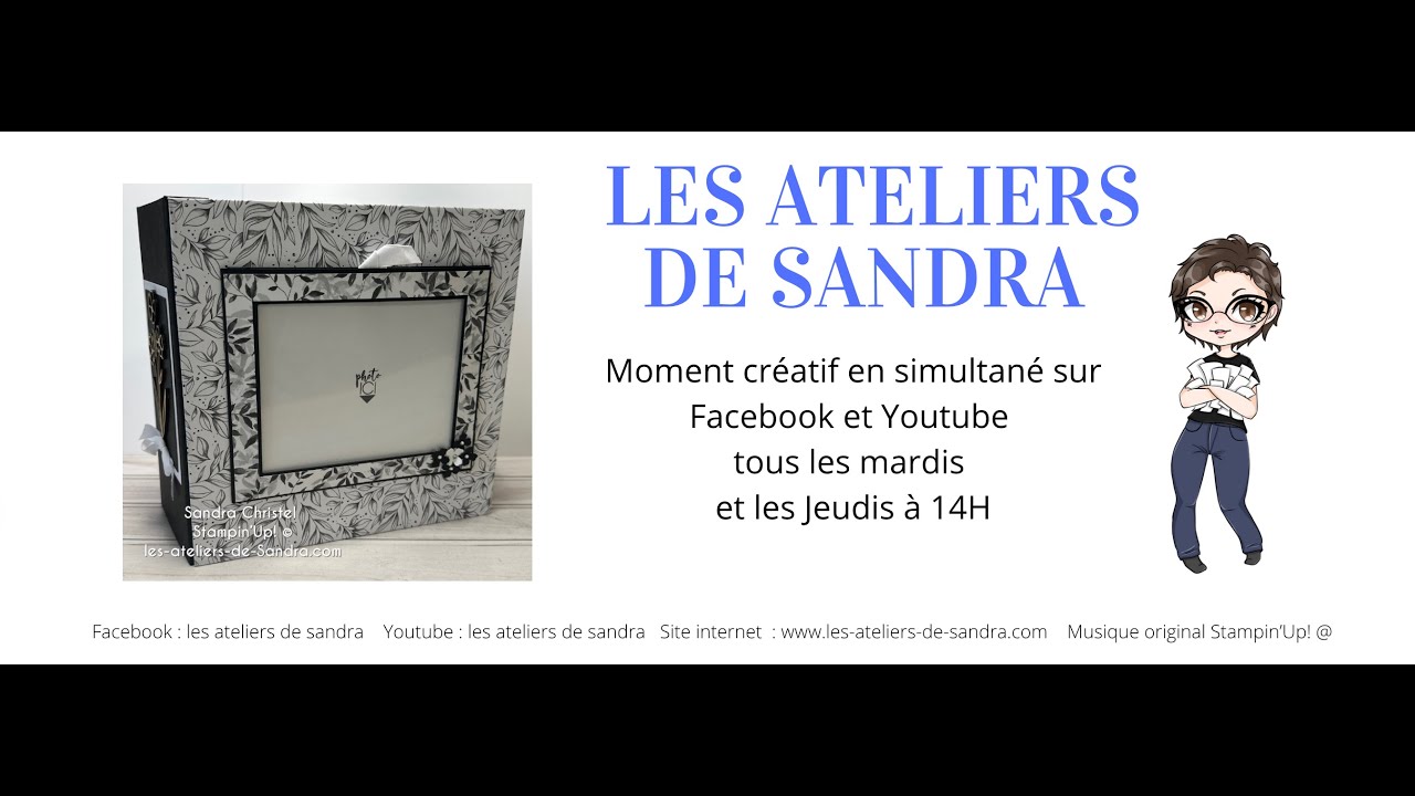 Présentation Album photos, Texture en noir et blanc