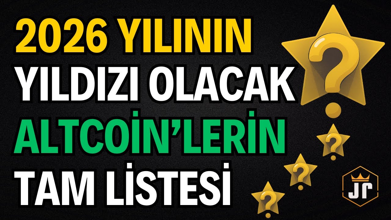 2026 Yılının Yıldızı Olabilecek Altcoinlerin Tam Listesi.