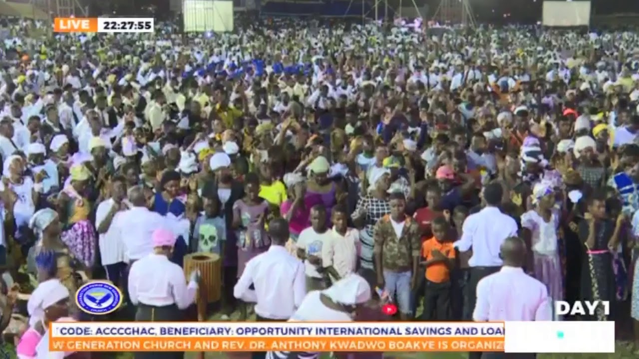 SEFWI WIAWSO CRUSADE  (19/11/2019) DAY 1 PREACHING.