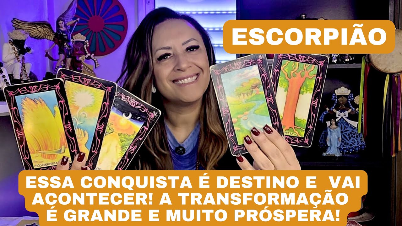 ESCORPIÃO ♏️ ESSA CONQUISTA É DESTINO  E VAI ACONTECER! A TRANSFORMAÇÃO É GRANDE E MUITO PRÓSPERA!