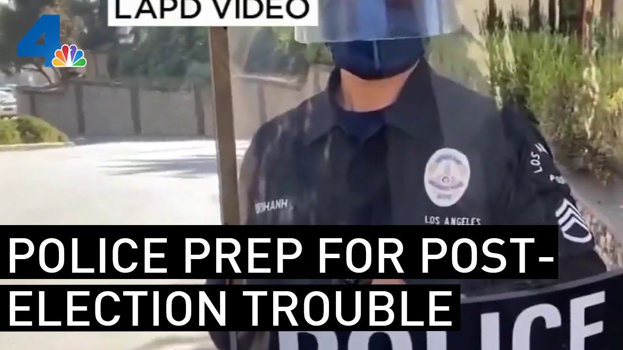 Law Enforcement Prepares for Possible Riots on Election Day | NBCLA