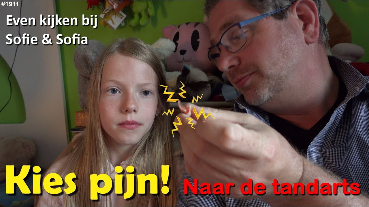 KIESPIJN. Wat nu weer? Naar de TANDARTS. Nest controle bij Sofie en Sofia | Bobbi-Lee Marijs  #1911