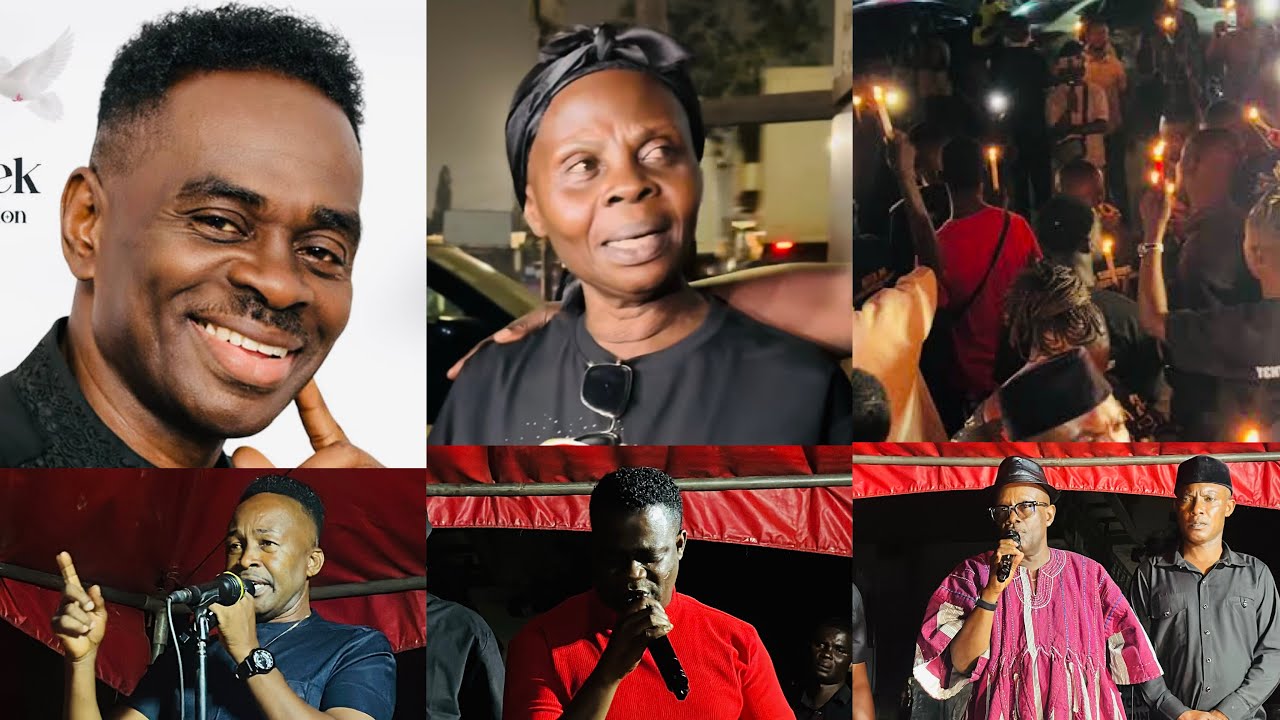 Yaw Sarpong Vigil Night: Wife, Children, Celebrities & Family Pay Emotional Tribute 😭💔