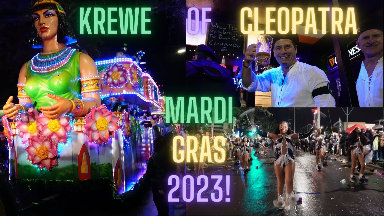 CLEOPATRA Parade, MARDI GRAS 2023! The 50th Anniversary for this wonderful all Female Krewe!