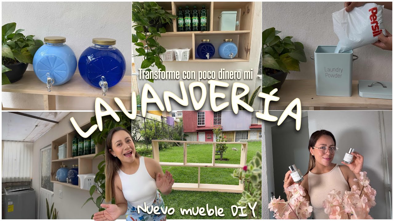 LAVANDERÍA ✨Mejoras Económicas | Mueble Nuevo |Resanamos paredes || perfumes favoritos dossier 