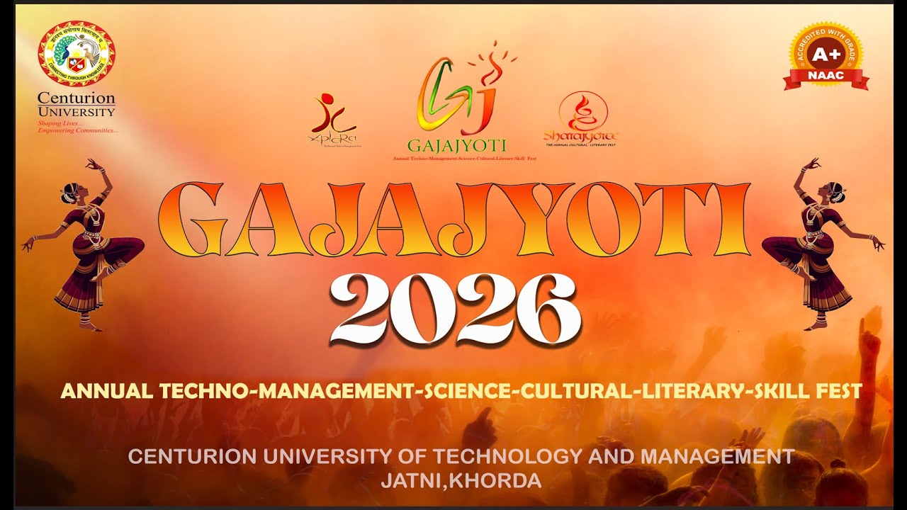 Gajajyoti-2026, The 15th Annual Techno-Science-Management-Cultural-Literary-Skills Fest