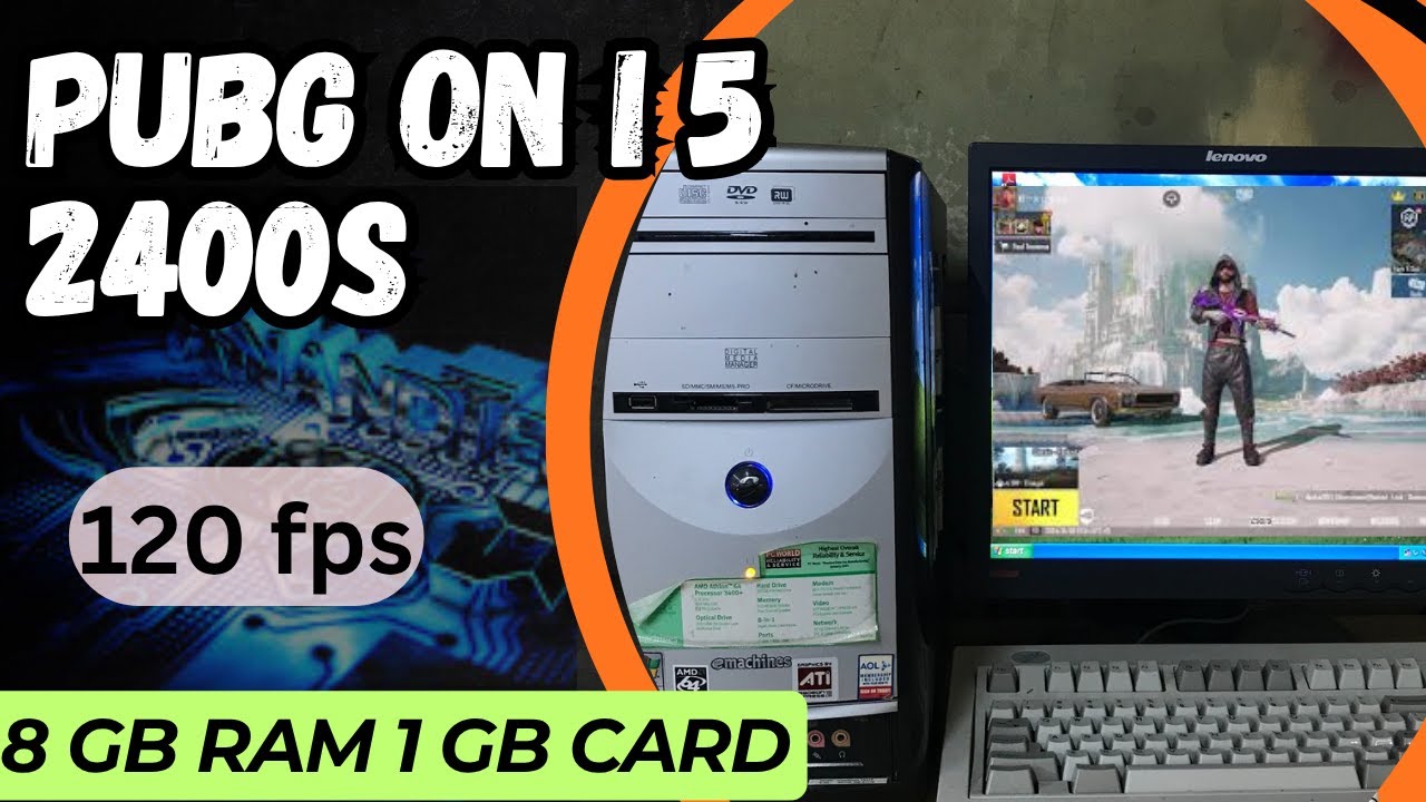 core i5 2nd gen pubg mobile gameplay 8 gb ram 1 gb card 60 fps
