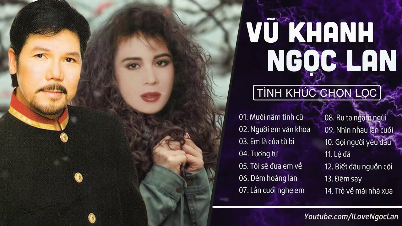 VŨ KHANH NGỌC LAN | Những TÌNH CA BẤT HỦ Hay Nhất Của Danh Ca VŨ KHANH NGỌC LAN