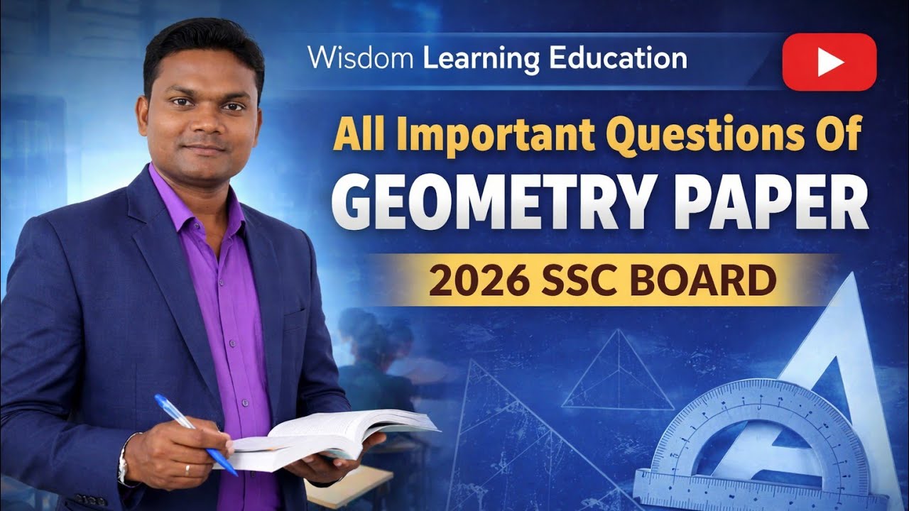 SSC Geometry Important Questions 2026 | Board Exam Geometry Most Important Questions | SSC Maths ✅ 