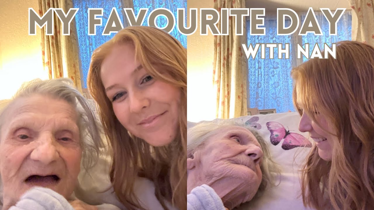 MY FAVOURITE DAY WITH NAN | Visiting Nan in the Carehome, Christmas Tree Shopping & Memories
