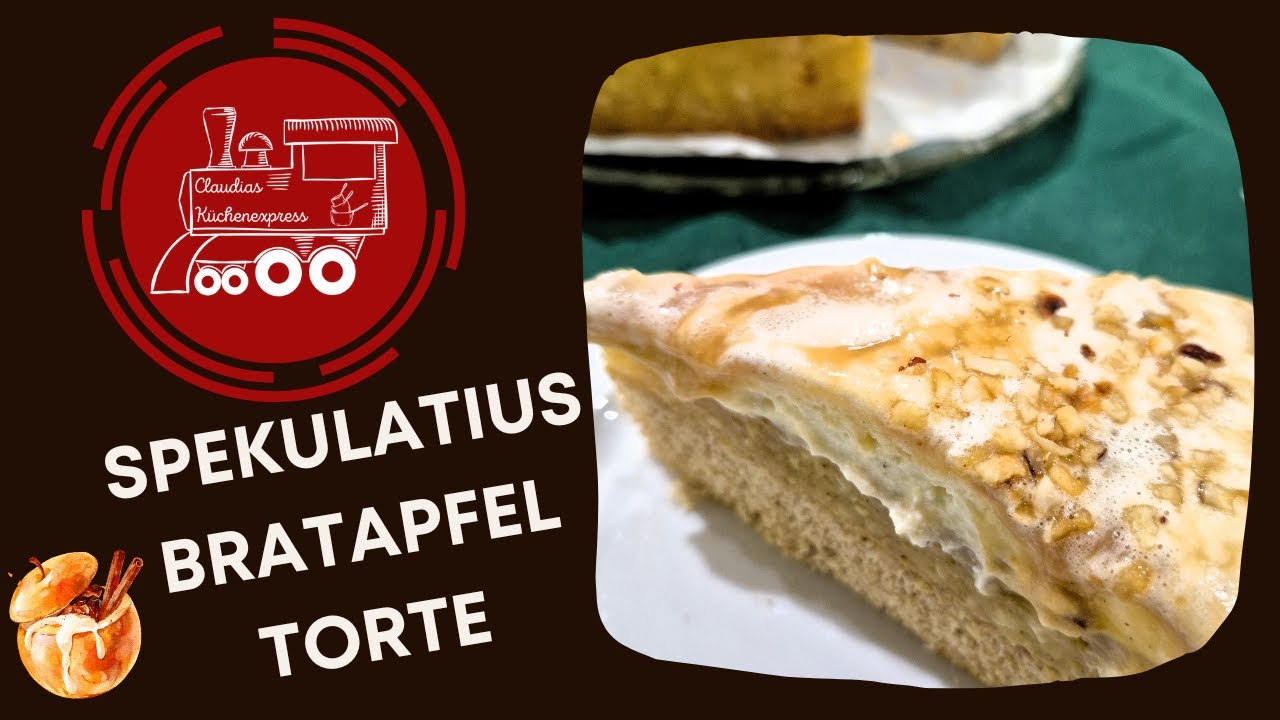 SPEKULATIUS - BRATAPFEL - TORTE 🍎🎄🎅🏼