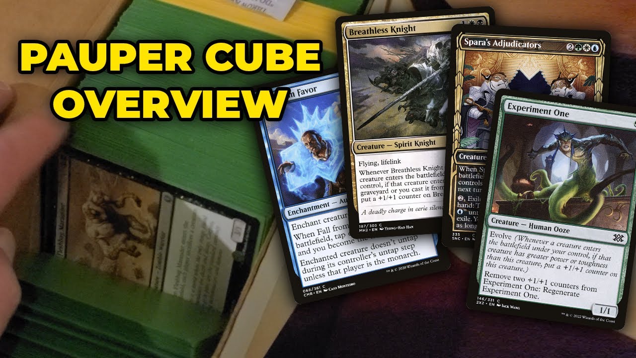 Как я спроектировал свой куб для бедняков | Magic: The Gathering 2023