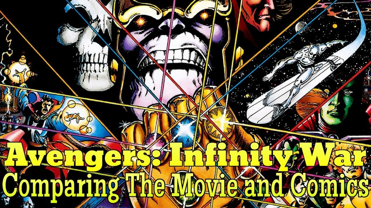 Avengers: Infinity War - Comparing The Movie and Comics (SPOILERS)