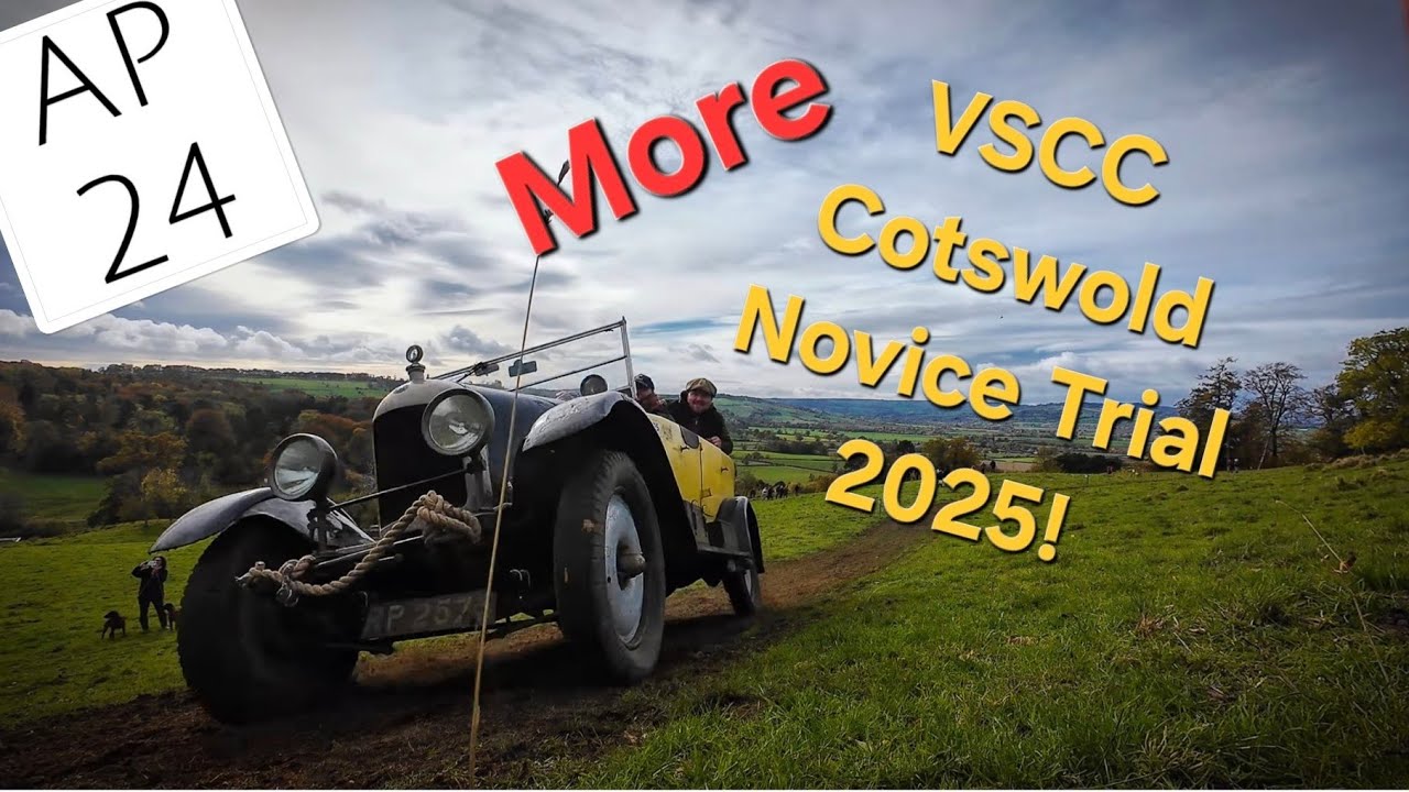 Thrilling VSCC Cotswold Novice Trial: Vintage Cars in Action! More Extra Footage! 