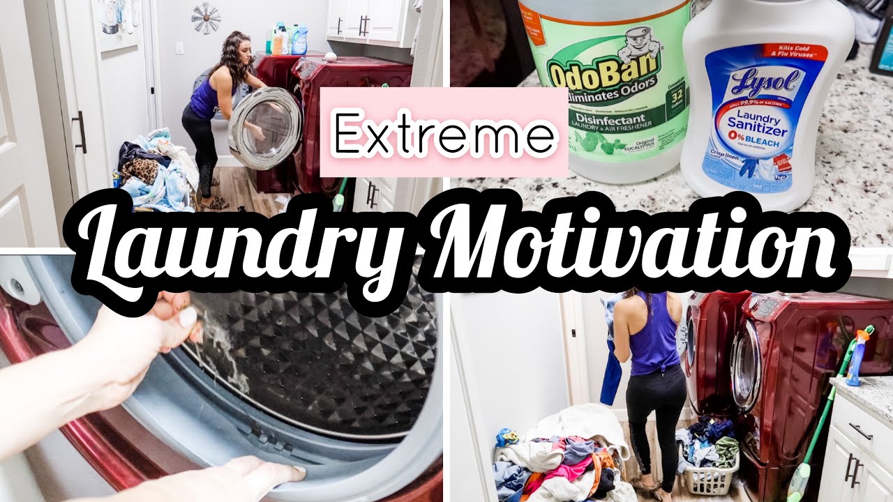 EXTREME LAUNDRY DAY | LAUNDRY ROUTINE FOR MOM OF 4 | All Day Laundry | LAUNDRY 🧺 MOTIVATION