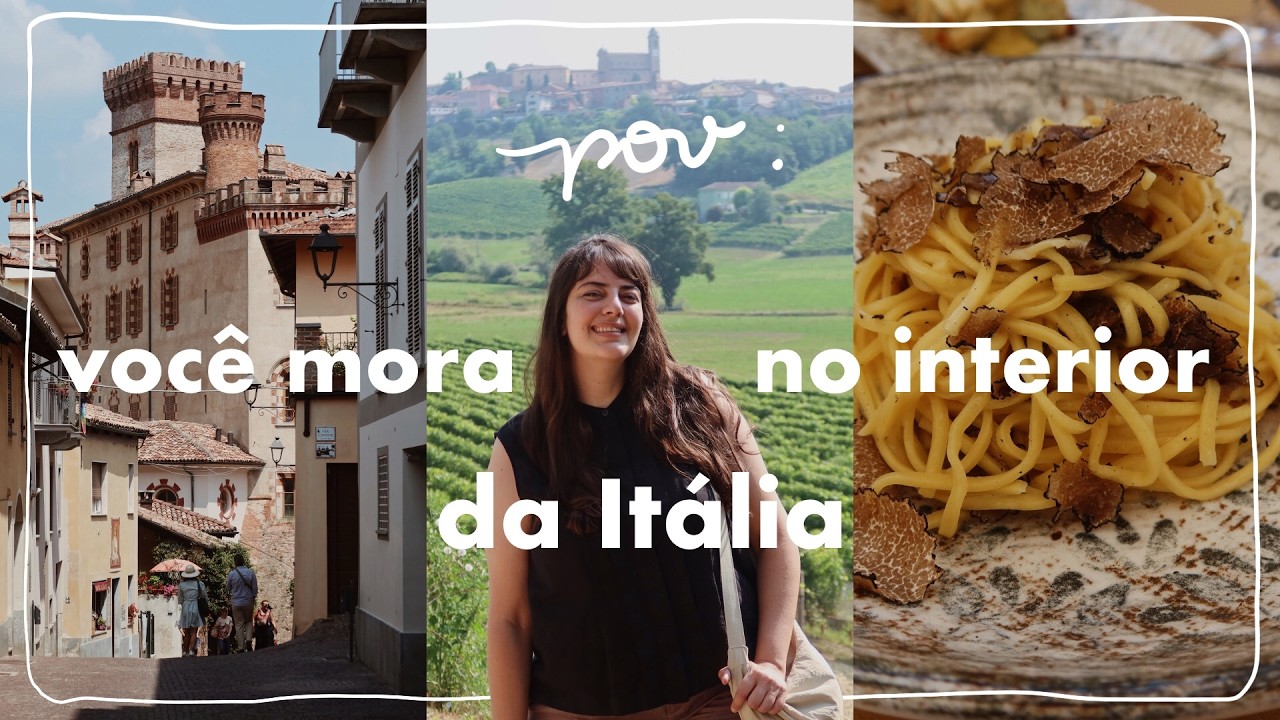 como é morar no interior da Itália? 🌾 a vida no Piemonte: comidas, colinas e vinhedos
