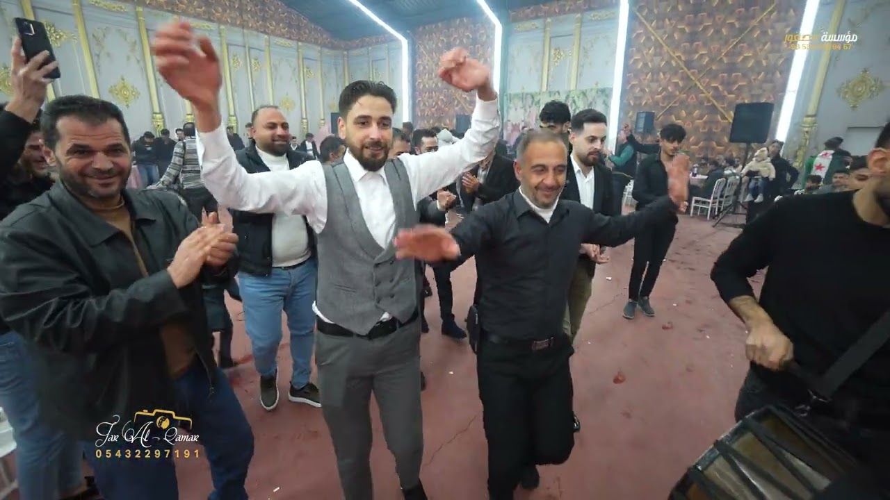 حفل زفاف العريس وليد رواج أفراح أهالي الرامي الفنان قاسم حمودي ابو جميل ج2