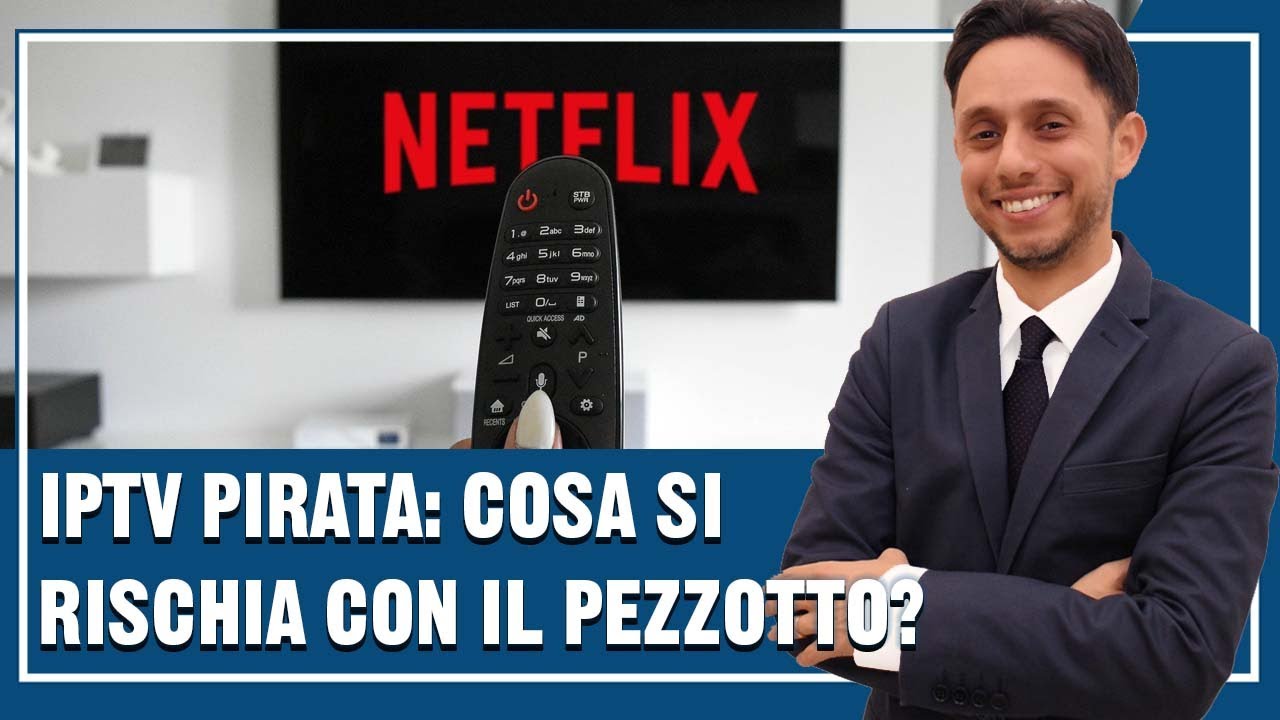 🏴‍☠️IPTV PIRATA: COSA SI RISCHIA CON IL PEZZOTTO?