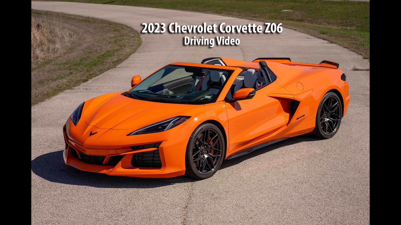2023 Chevrolet Corvette Z06 - Driving Video