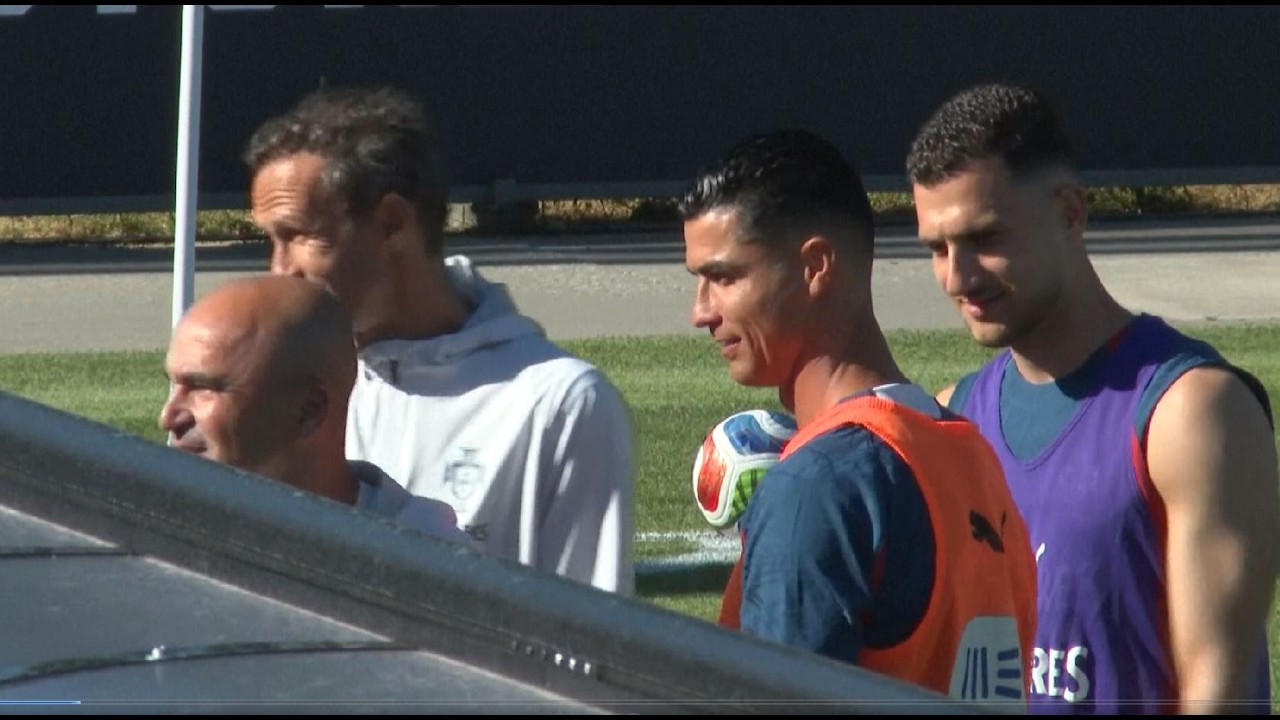 First Look at Ronaldo & Portugal Training for the World Cup 🇵🇹
