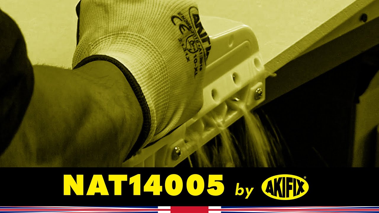 Akifix&reg; - NAT14005: 3-blade abs plane with 45&deg; and 60&deg; tilt