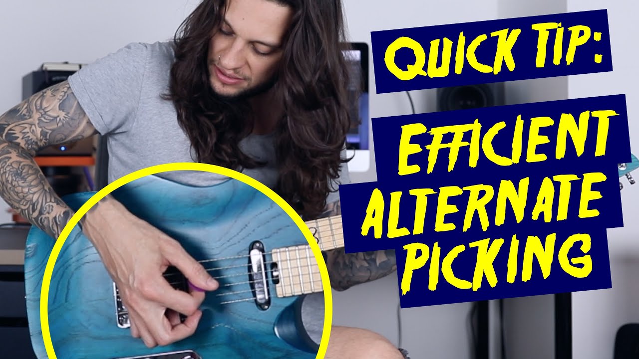 IMPROVE YOUR ALTERNATE PICKING WITH THE ELEVATOR WRIST - Pete & Vinnie 3-Minute Guitar Tips