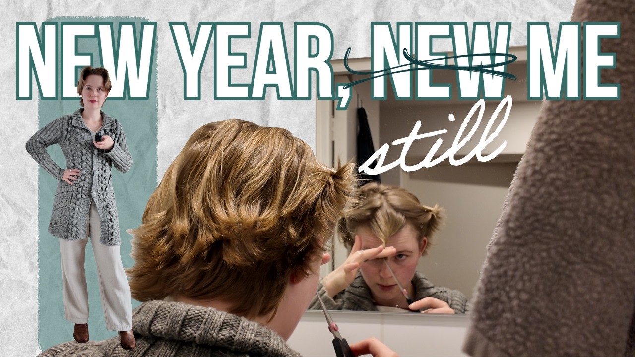 Hello 2026 | New year reset, cutting my own bangs, vision board chat, setting up rhythms
