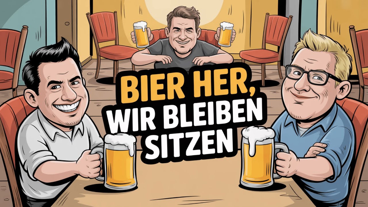 Bier her, wir bleiben sitzen – Feierabend ohne Eile | Schlagersong