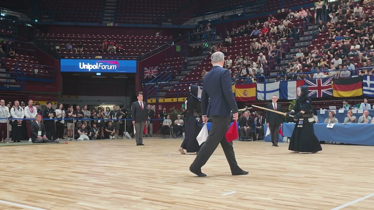 19WKC World Kendo Championship Men's Individual JPN9 (S Ohira) vs AUS7 (K Nibu-Jones)