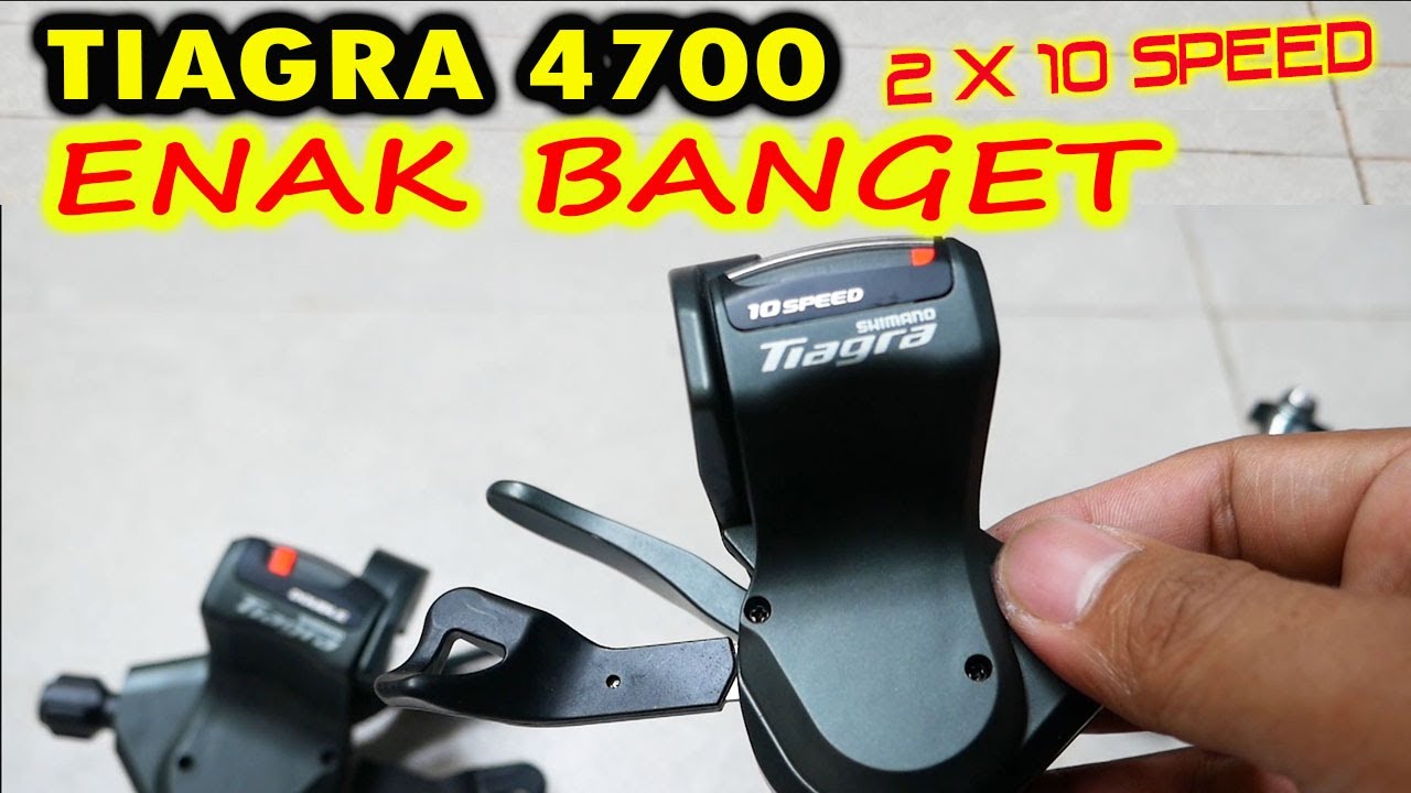 UPGRADE NORIS PASANG SHIFTER DAN RD TIAGRA 4700