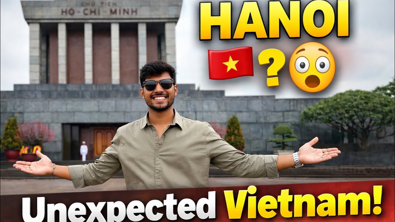 Hanoi Vlog 🇻🇳 | I Explored Vietnam’s Capital & This Happened… #hanoi #vietnam #vlog #trainstreet 